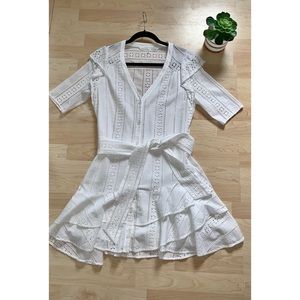 Veronica Beard White Dress